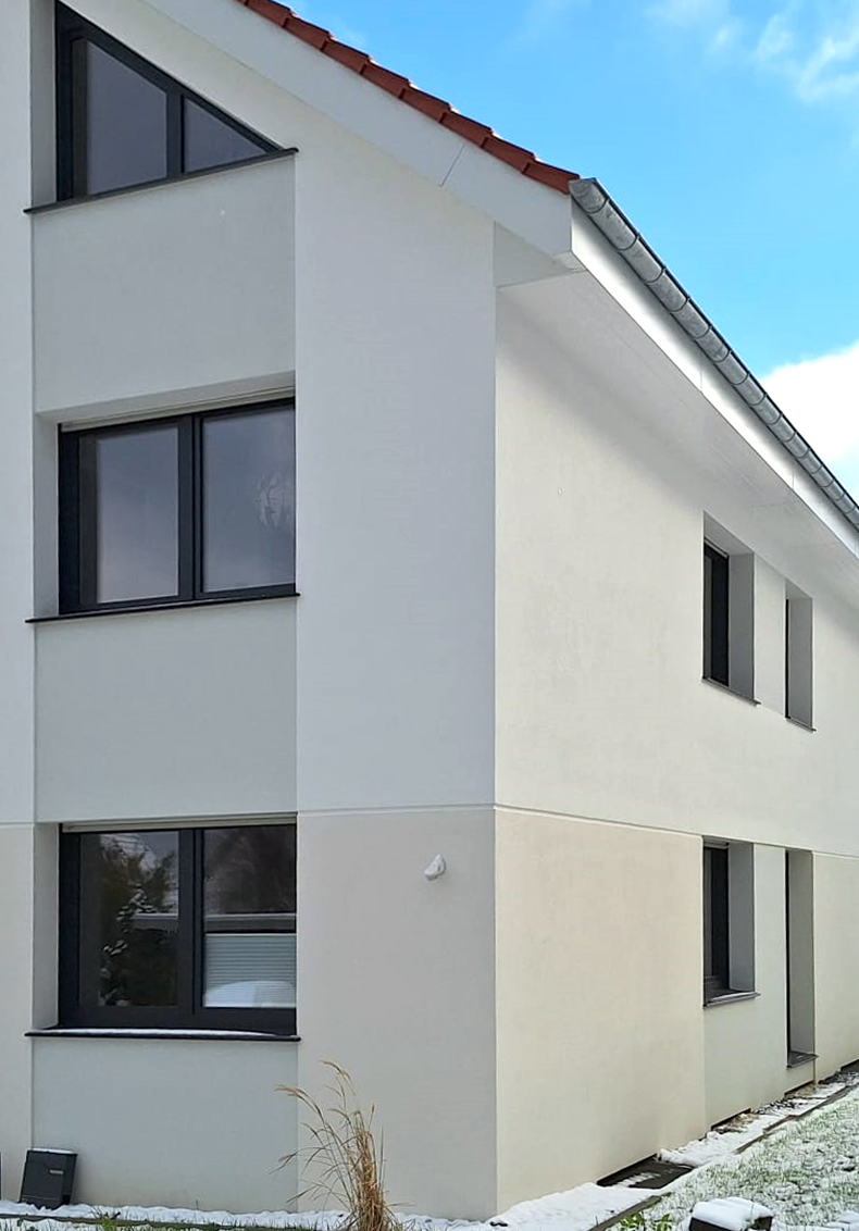 Umbau und Neugestaltung Haus S, Detmold, Gebäudeecke